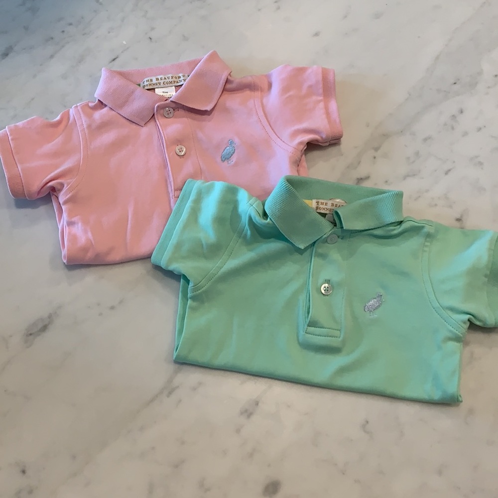 TBBC Prim & Proper Polo & Onesie Bundle 6-12m